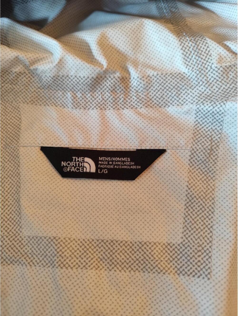 North Face Venture 2 Full Zip Hooded Rain Jacket Dark Heather Grey Size Large - Picture 10 of 12